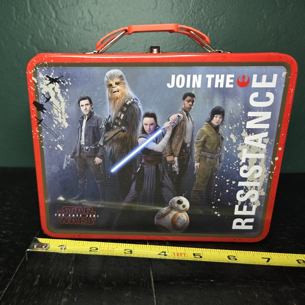 Star Wars Join The Resistance Metal Lunchbox - Picture 3 of 6